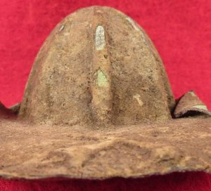 Excavated Toy Fireman's Hat 